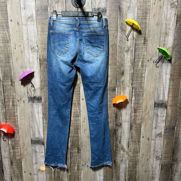 Driftwood Colette Embellished Raw Hem Skinny Jeans - Picture 3 of 7